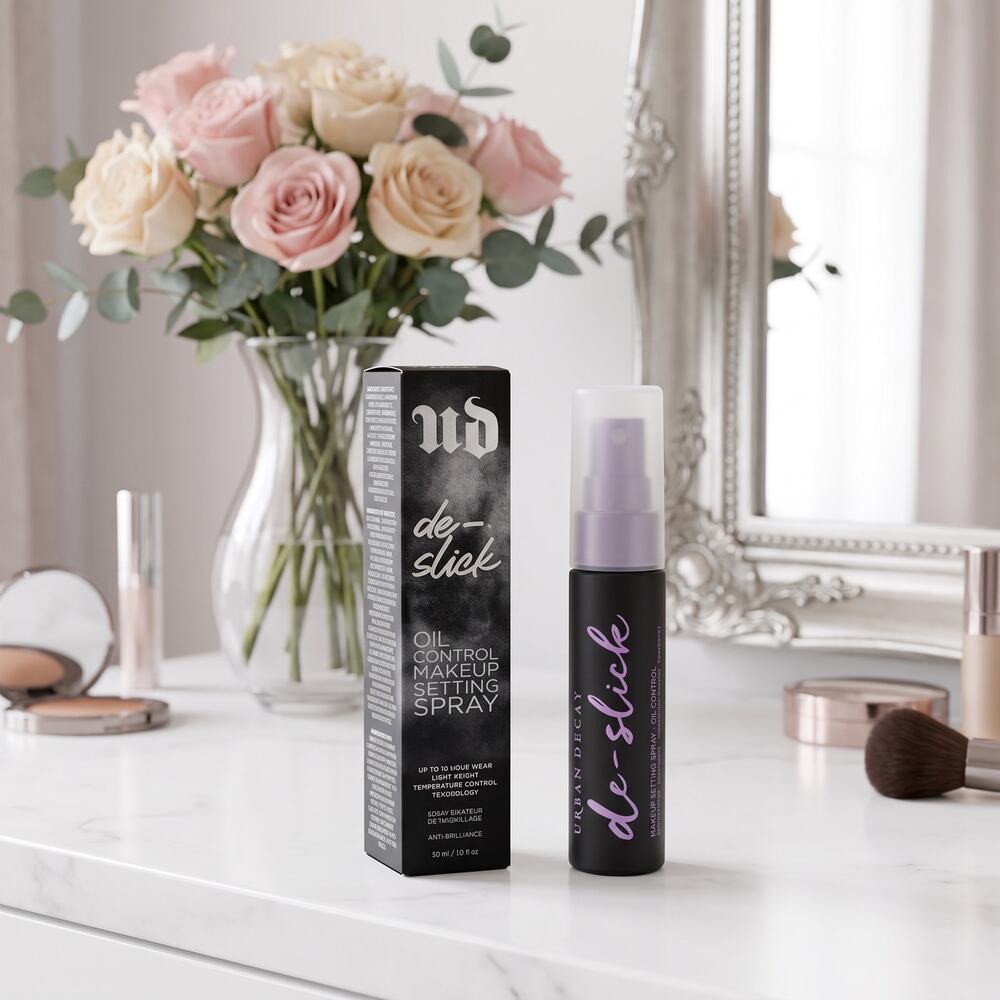 Urban Decay De-Slick Oil Control Makeup Setting Spray 30mL 1 oz Travel Size NIB